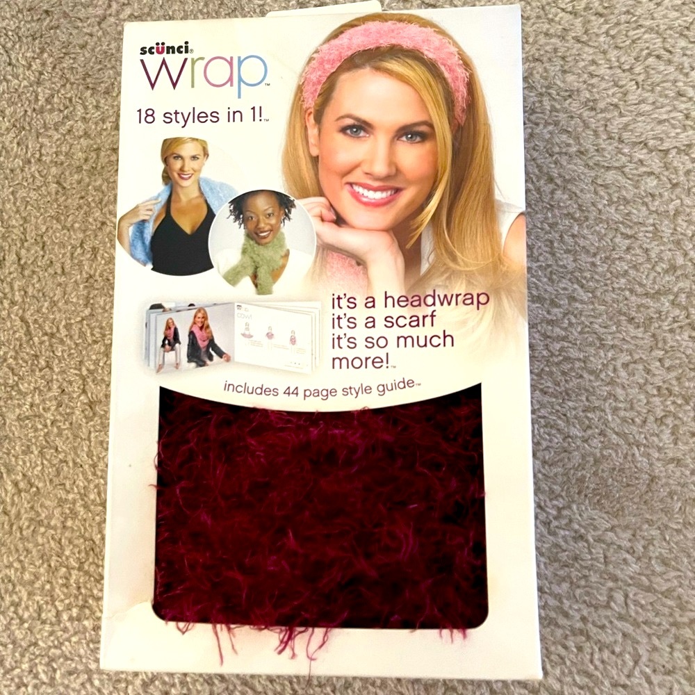Scunci Scarf, Headwrap, 18 styles in 1
